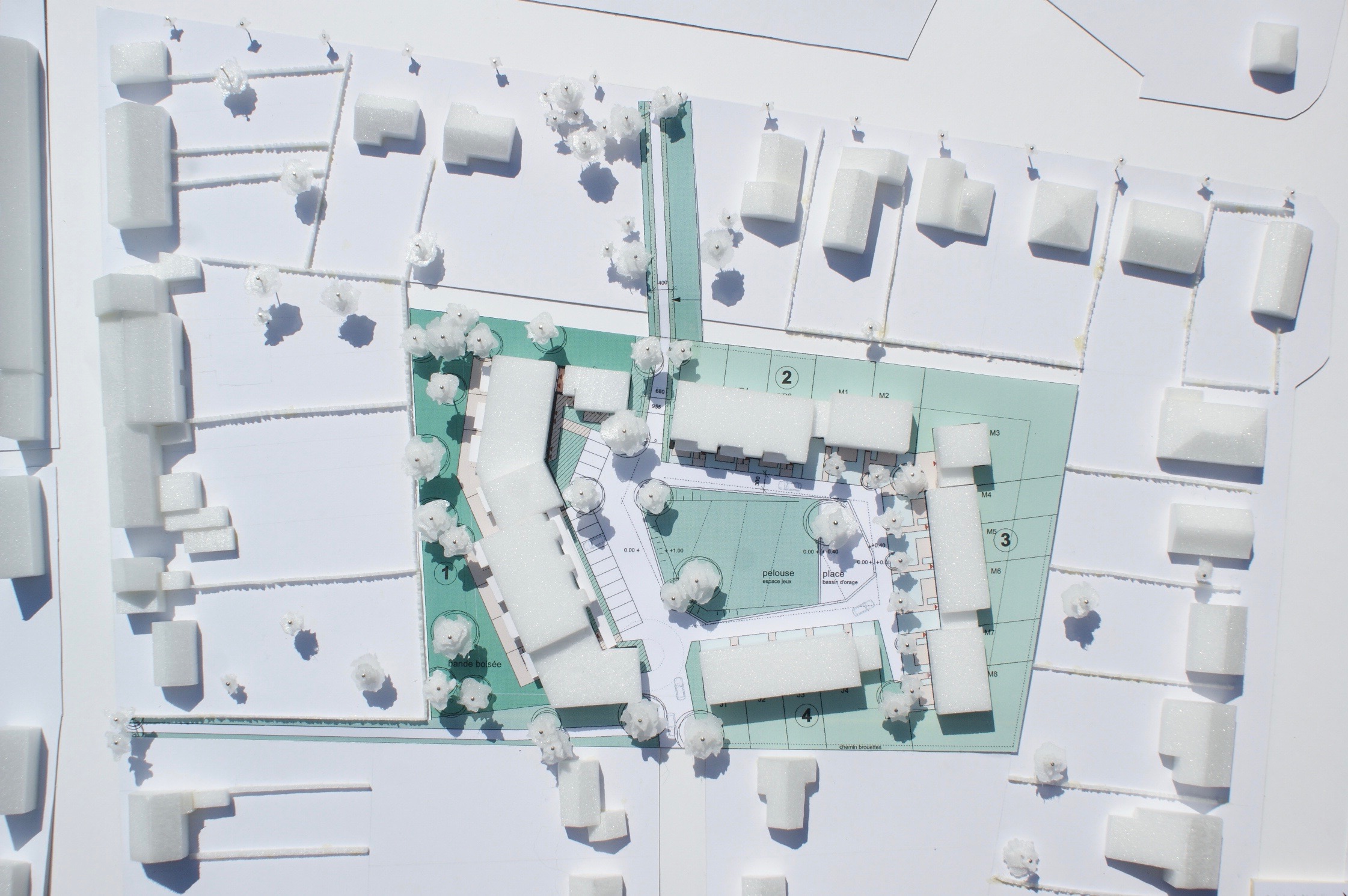 Clos Brenez - Implantation